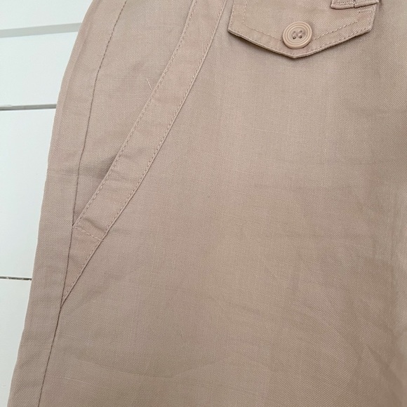 Sandro blush col linen pants - Picture 6 of 6